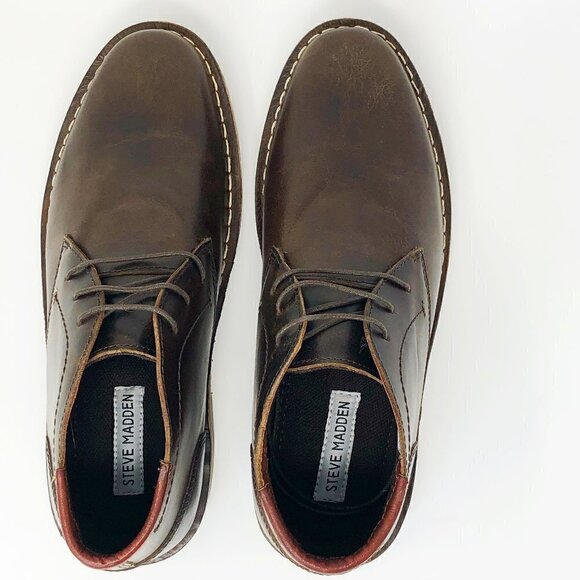 Steve Madden Hestonn Dark Brown Chukka , Size 7.5 - Picture 2 of 7